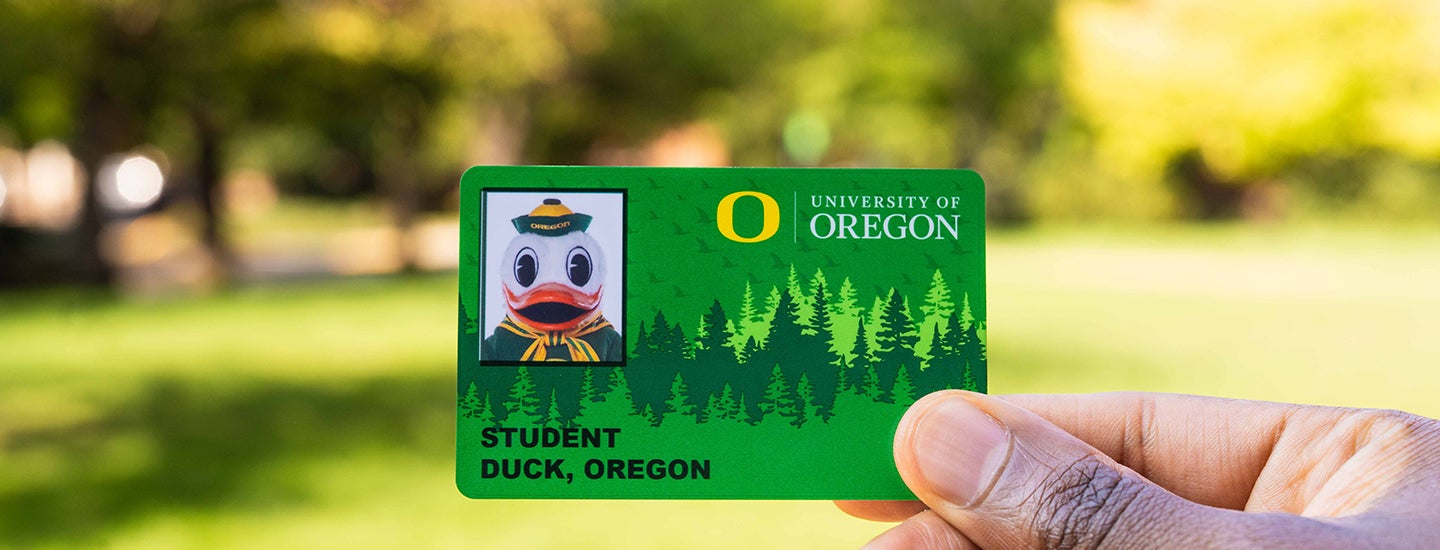 Flock Card being held by a hand