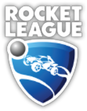 Logo for video game: Rocket League