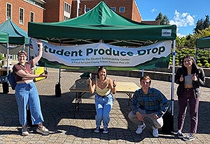 produce drop students